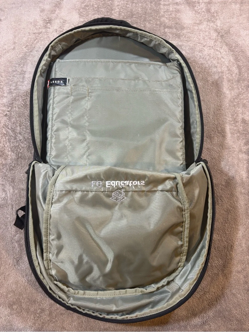 Thule 21L Commuter Backpack with LG Educators Logo Black